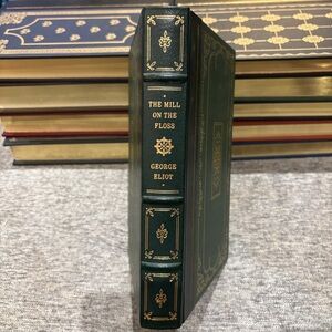 Franklin Library The Mill On The Floss George Eliot  Hardcover 1/4 Leather 1981
